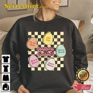 Happy Easter Egg Hunt Sweatshirt Holiday Gift