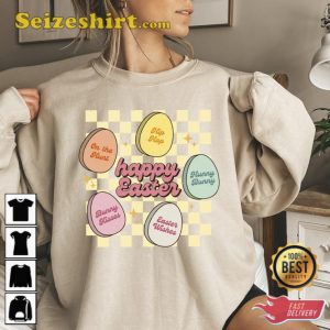 Happy Easter Egg Hunt Sweatshirt Holiday Gift