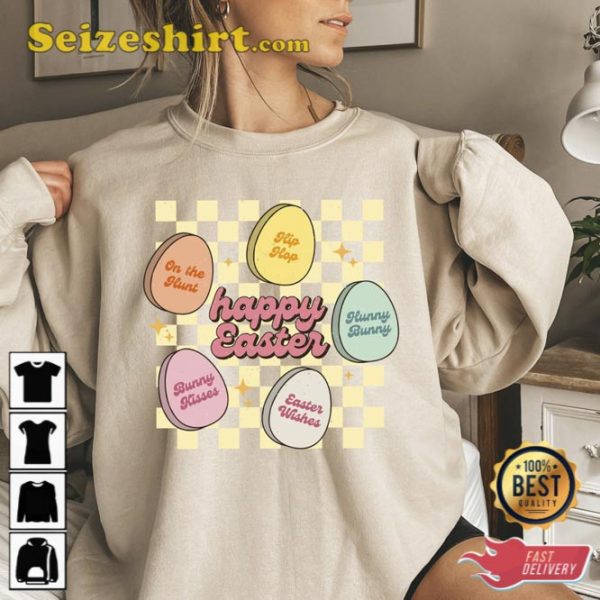 Happy Easter Egg Hunt Sweatshirt Holiday Gift