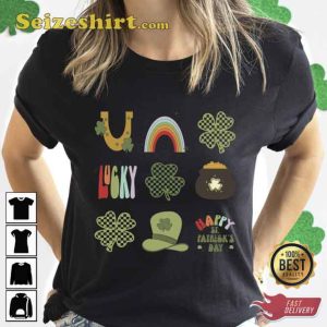 Happy St Patrick's Rainbow Unisex Shirt