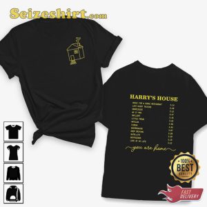 Harry House Tracklist Graphic T-Shirt