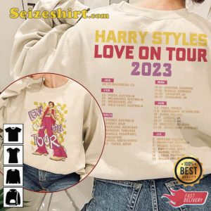 Harry Love On Tour 2023 Retro Shirt Music Concert Tee