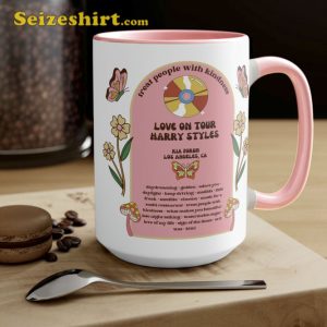 Harry Styles HSLOT Love On Tour Mug Kia Forum Los Angeles