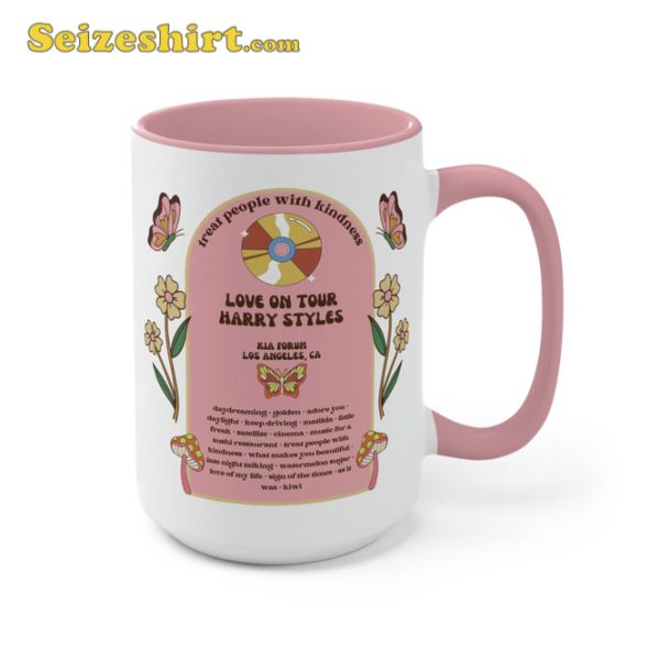 Harry Styles HSLOT Love On Tour Mug Kia Forum Los Angeles