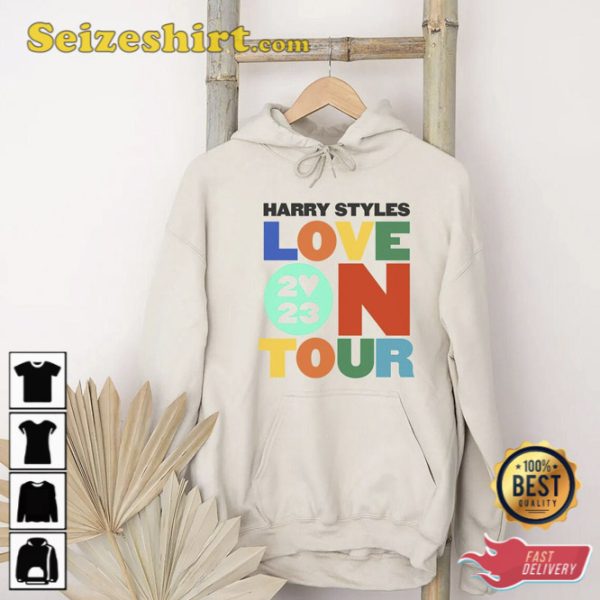 Harry Styles Merch Love On Tour 2023 Hoodie