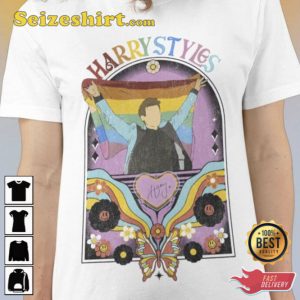 Harry Styles Poster Fun Colorful Shirt Gift For Fan