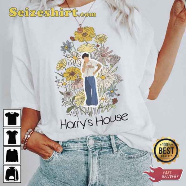 Harry’s House Floral Love On Tour Tee Shirt