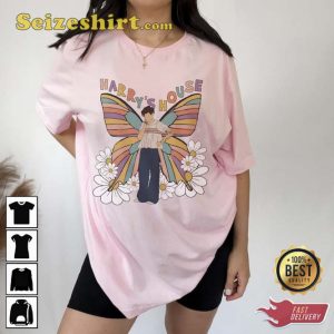 Harry's House Harry Buttefly Flower T-Shirt