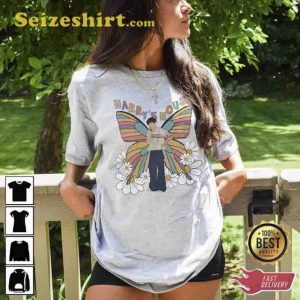 Harry's House Harry Buttefly Flower T-Shirt