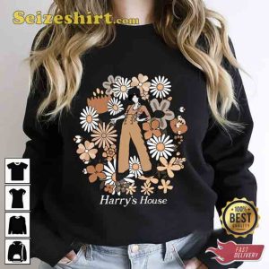 Harry's House Flowers Crewneck Sweatshirts