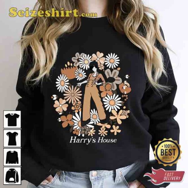 Harry’s House Flowers Crewneck Sweatshirts
