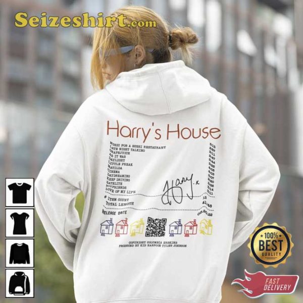 Harry’s House Track List Shirt