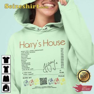 Harry's House Track List Shirt