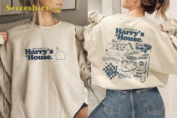 Harrys House Fan Gift Track List Tee Love On Tour Shirt