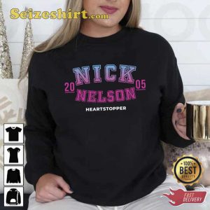 Heartstopper Kit Connor Nick Nelson Ombre Art Unisex T-Shirt
