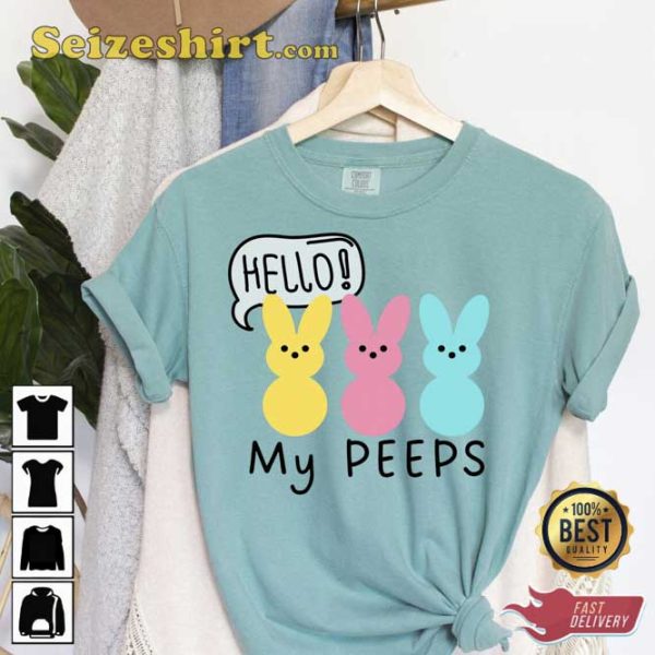 Hello Bunny My Peep Unisex T-Shirt