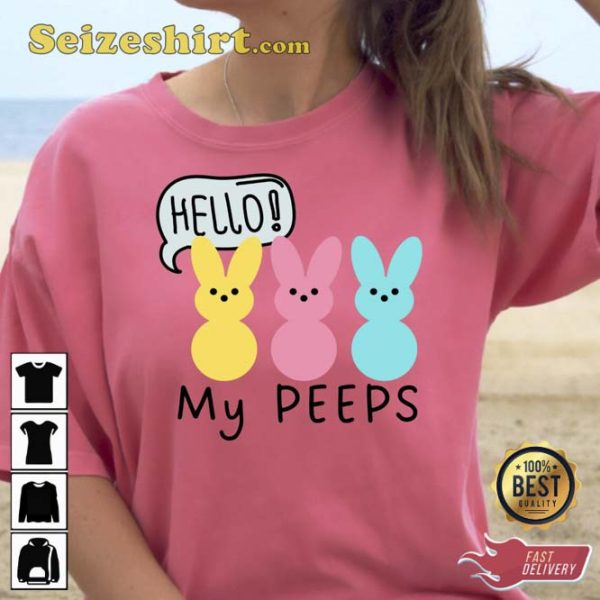 Hello Bunny My Peep Unisex T-Shirt