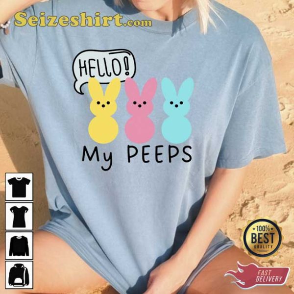 Hello Bunny My Peep Unisex T-Shirt