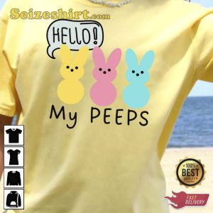 Hello Bunny My Peep Unisex T-Shirt