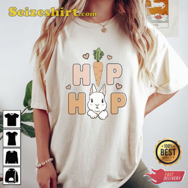 Hip Hop Easter Bunny Shirt Gift For Holiday