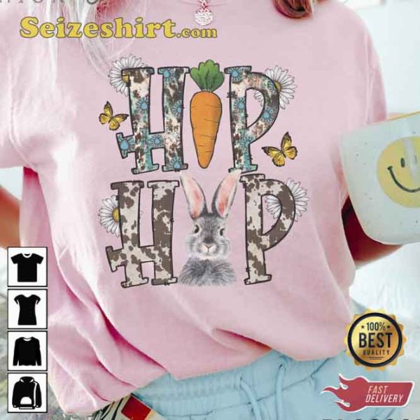 Hip Hop Easter Bunny Carrot Shirt