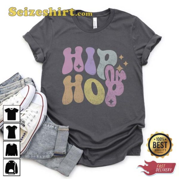 Hip Hop Retro Easter Groovy Shirt