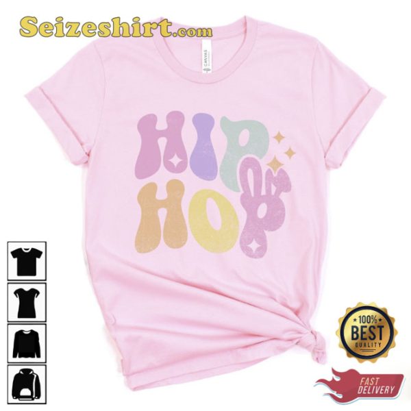 Hip Hop Retro Easter Groovy Shirt