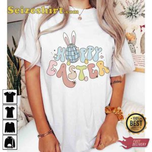 Hoppy Easter Bunny Peeps Crewneck Shirt