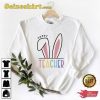 Hoppy Teacher Easter Bunny Shirt Gift