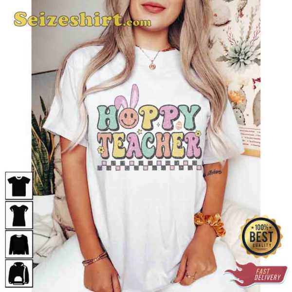 Hoppy Teacher Easter Day Unisex T-Shirt