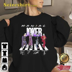 Horror Characters Movies Style Maniac Joker Heath Unisex T-Shirt
