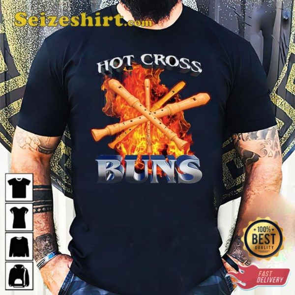Hot Cross Buns Hip Hop Rap Tee Shirt