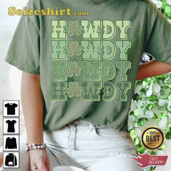 Howdy Lucky St Patrick’s Day T-Shirt