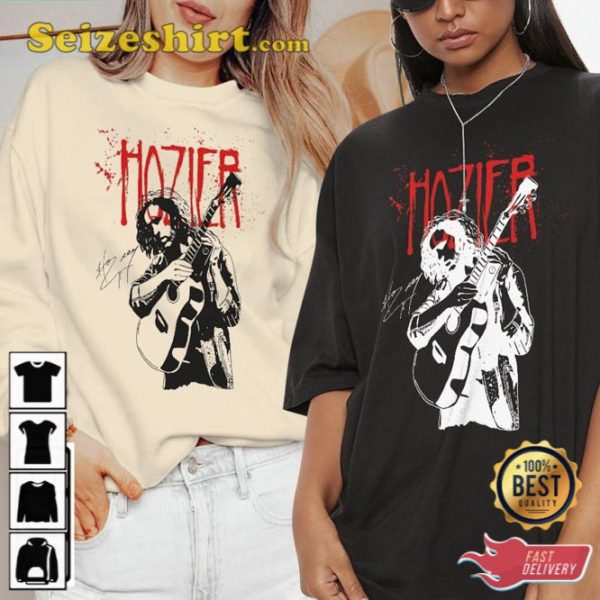 Hozier Tour 2023 Graphic Tee Music Shirt Gift For Fan