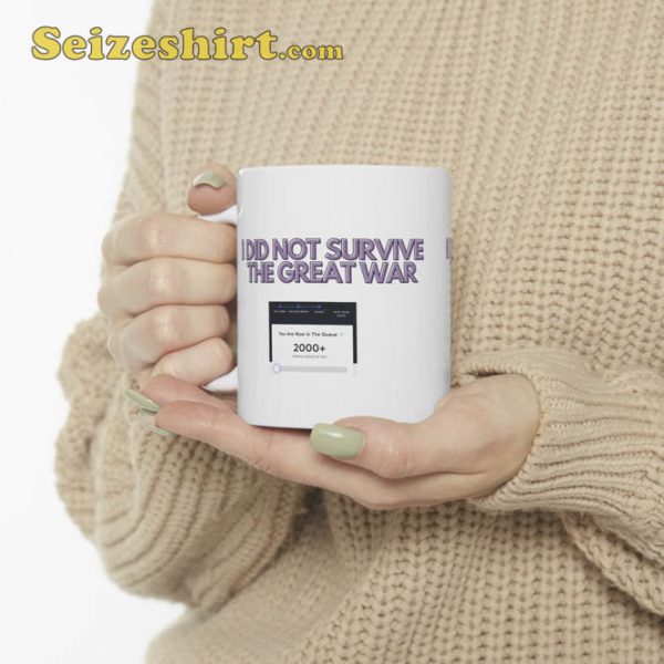 I Did Not Survive The Great War Ticketmaster Mug