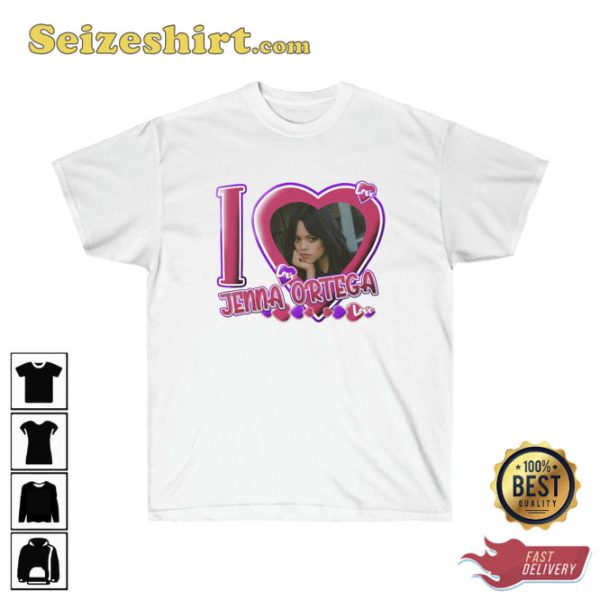 I Love Jenna Ortega T-Shirt