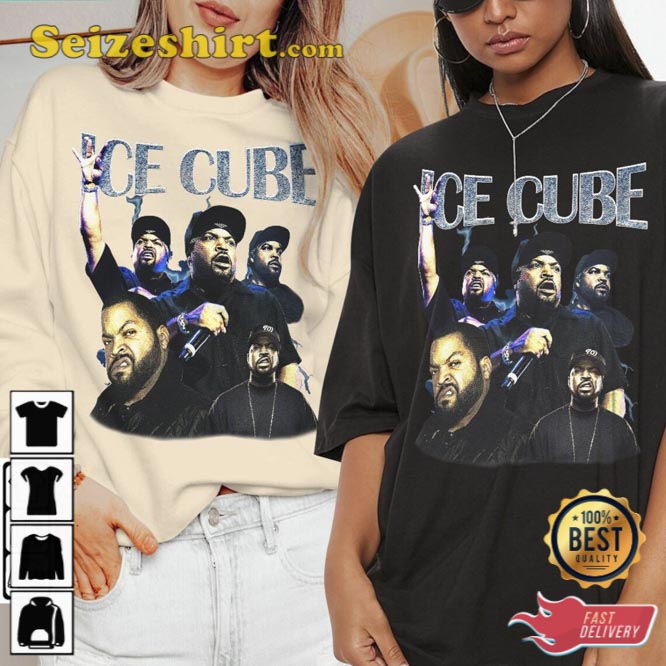 Ice Cube Rap Vintage Bootleg Sweatshirt Gift For Fans - Seizeshirt.com