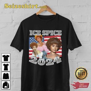 Ice Spice 2024 Trending Music T-shirt