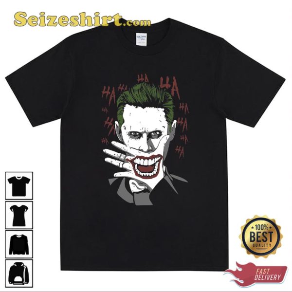 Iconic Moment Of Joker Laughing Suicide Squad Unisex T-Shirt