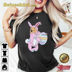 Bunny Pooh Bear Easter Unisex Shirt