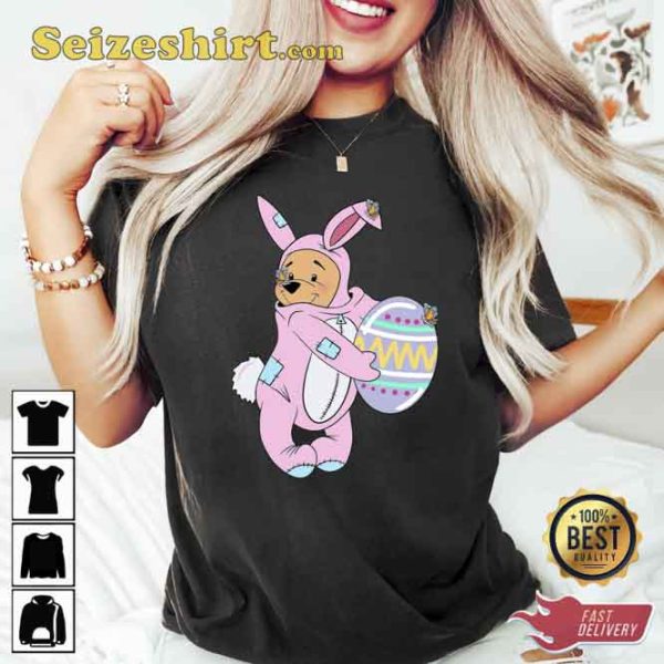Bunny Pooh Bear Easter Unisex Shirt
