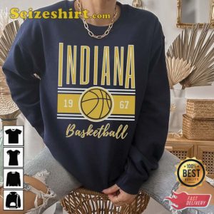Indiana Basketball Retro Crewneck Sweatshirt Gift For Fan