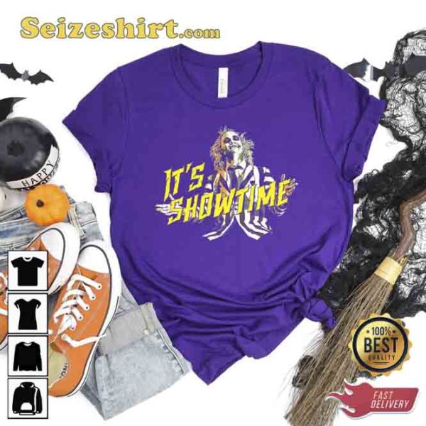 Its Showtime Halloween Beetlejuice Shirt