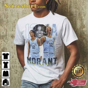 Ja Morant Memphis Grizzlies Basketball TShirt