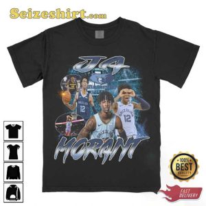 Ja Morant Style Grizzlies Fans Bootleg Basketball T Shirt