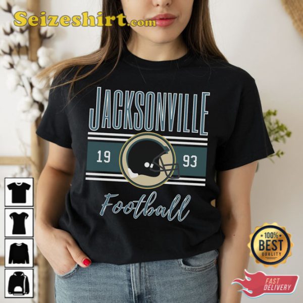 Jacksonville Football Retro JAX Tailgate T-Shirt Gift for Fan