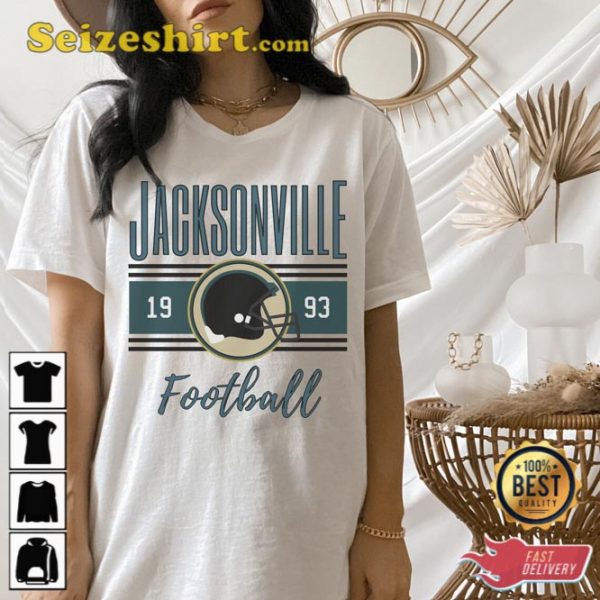 Jacksonville Football Retro JAX Tailgate T-Shirt Gift for Fan