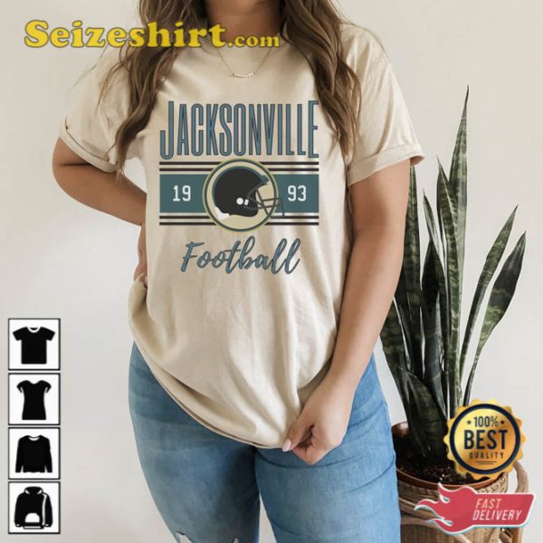 Jacksonville Football Retro JAX Tailgate T-Shirt Gift for Fan