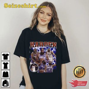 James Harden Vintage 90s Basketball Fan Shirt