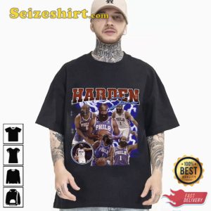 James Harden Vintage 90s Basketball Fan Shirt